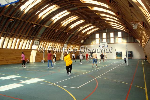 prison 20.JPG - GymnaseMAF (Maison d'Arrêt des Femmes)Fleury-Mérogis, France